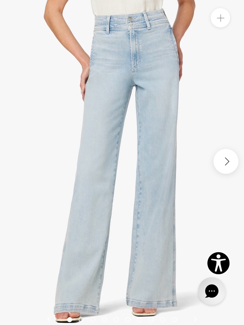 Joe's Jeans NWT The Allana Wide Leg Pants